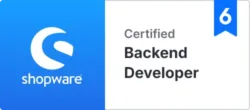Shopware 6 Certified Backend Developer