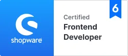 Shopware 6 Certified Frontend Developer